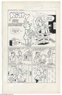 Joe Oriolo - Felix’s Nephews Inky and Dinky #5 Complete 5-page story "Super Salemanship" Original Art - | Heritage