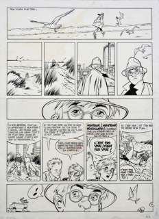 DODIER Jerome K Jerome Bloche Planche 11 de l’album Le vagabond des dunes édité... | Vermot et Associés