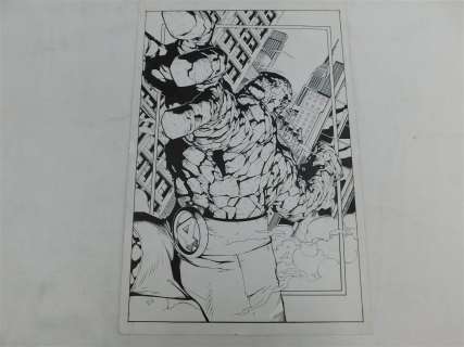 Original Comic Art of The Thing