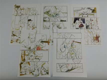 Lot of 5 Original Comic Art | Bodnars Auction