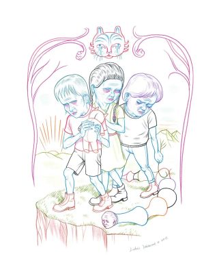 Ludovic Debeurme | Tribute to Otomo par Debeurme | Galerie Glénat