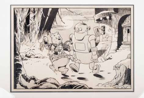 Marten Toonder - drawing Heer Bommel en de Grootdoener | Zwiggelaar Auctions