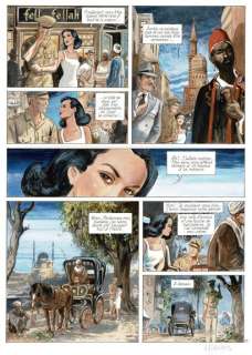 Jean-François Charles | War and Dreams, Le code Enigma, planche originale Ã … | Septimus