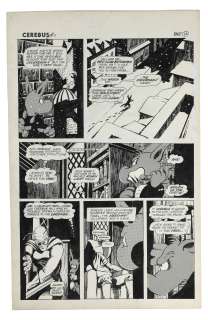 Dave Sim - Cerebus #11 Page 10 Original Comic Art - 11 x 17.5 | Goldin