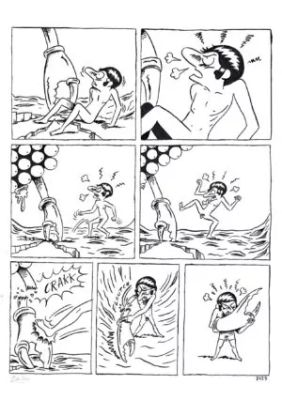 Zanzim | Grand petit homme | La Galerie de la Bande Dessinée