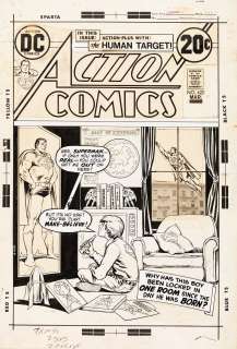 Cardy Nick - "Action Comics - The TV Show That Menaced Metropolis!", 1973 | Finarte