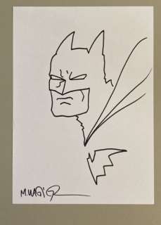 Matt Wagner Batman head sketch | misc / divers