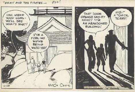 100: Milton Caniff Terry and Pirates 11/23/34 | Russ Cochran