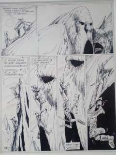 Druillet, Philippe - Planche originale signée (p.15) - Vuzz (1978) | Catawiki