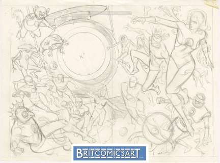 Brian Bolland | Green Lantern Corps Who’s Who Dps Prelim By Brian Bolland | BritComicsArt