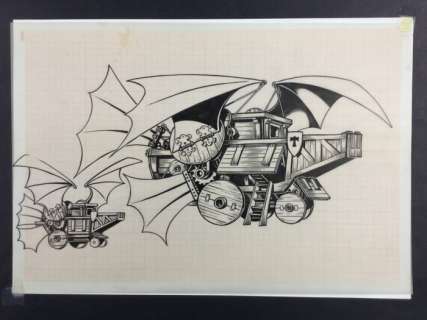 Magnus - La Compagnia della Forca, original illustration | Catawiki