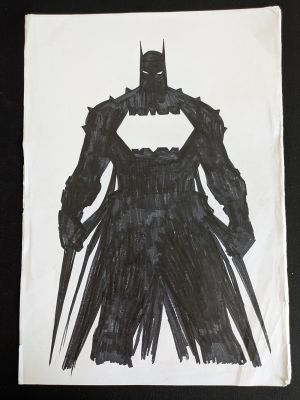Lee Garbett | Absolute Batman #3 – MegaCon Exclusive Cover Prelim – Original Art | Lee Garbett