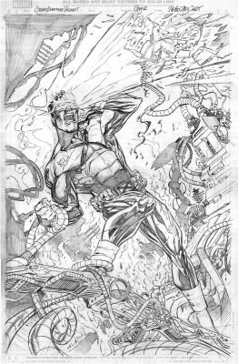 Netho Diaz - X-Men Issue 23 Page Variant Cover