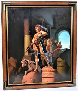 Romas Kukalis Fantasy Cover Art Painting | Forsythe’s Auctions