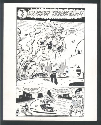 Beto Hernandez | Beto Hernandez Girl Crazy #2 Splash - Sexy Maribel Kicks Some Ass Issue Girl Crazy # 2 Page 11 | Koch Comic Art