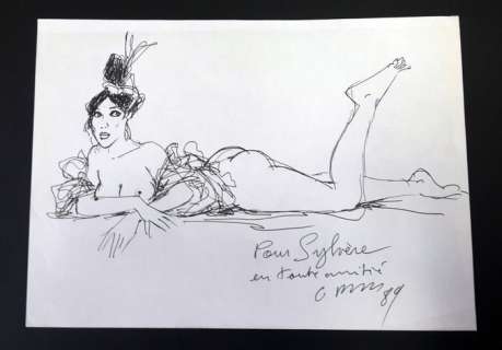 Pichard, Georges - original illustration - â€œPin-upâ€ (1989) | Catawiki