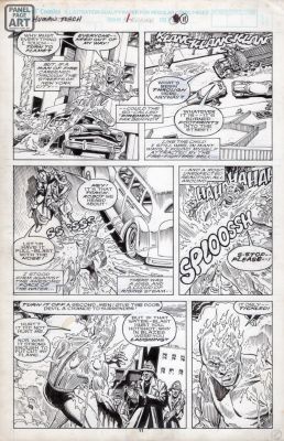Rich Buckler | Human Torch 1 Page 11 | Panel Page Art