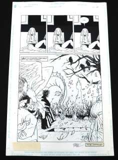 Sandman Original Comic Art Issue #64 Page 24 - Signed | Bodnars Auction