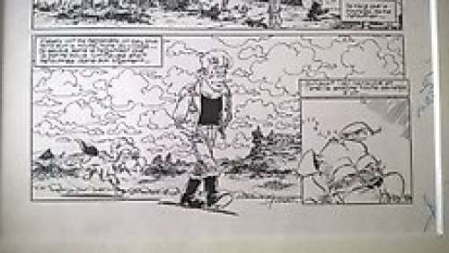 Godard, Christian - Planche originale (p.25) - Martin Milan T10 - L‘ange et le surdoué - (1984) 