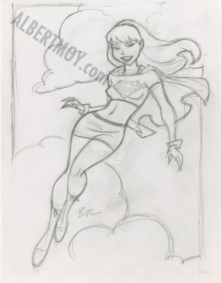 Bruce Timm | Supergirl Page 195 | Albert Moy