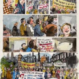 Vincent Bailly - Planche originale 52, Lorraine Coeur d’acier