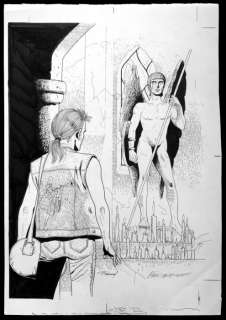 Renaud - Dessin original - Projet de couverture - Les enfants de la Salamandre Tome 2 - Arkadin | Catawiki