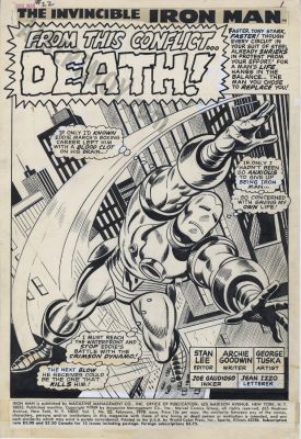 George Tuska | Iron Man Issue 22 Page 1 | Albert Moy