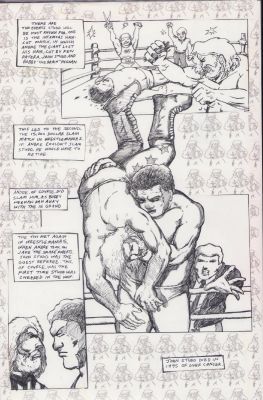 Brien Cardello | King Kong Bundy #2 Pg. 12 - Coa Included Issue 2 Page 12 | Anthony’s Comic Book Art