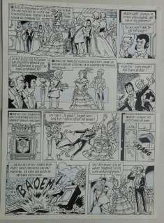 Vandersteen, Willy - Original page (p.26) Robert en Bertrand 3 - De nabjar van Poenjab - (1974) | Catawiki