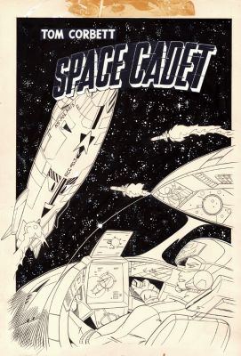 Fred Perry | Tom Corbett Space Cadet #4 Cover | Romitaman