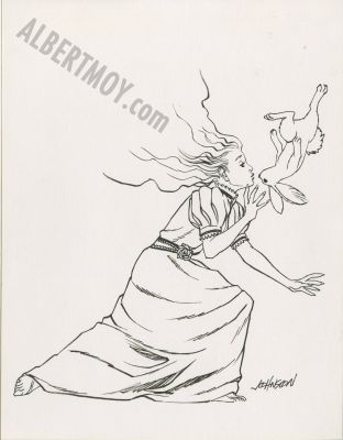 Dave Johnson | Alice Ever After Issue 3 Page Cover | Albert Moy