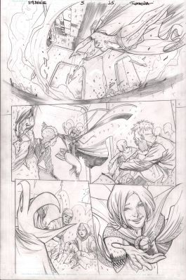 Marcelo Ferreira | Strange #5 P.15 - Clea - Signed - 2022 | Anthony’s Comic Book Art