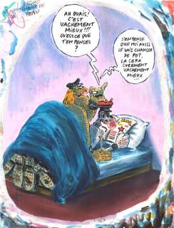 Vuillemin Philippe | Couverture des SALES BLAGUES DE L’ECHO, L’ECHO CHANGE DE PEAU | Galerie Napoléon