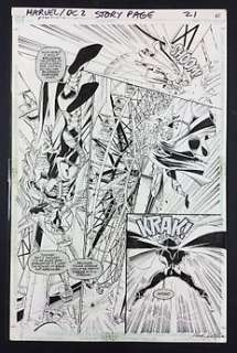 Original Art by Claudio Castellini - Marvel Versus DC no. 2 - page 21 | Catawiki