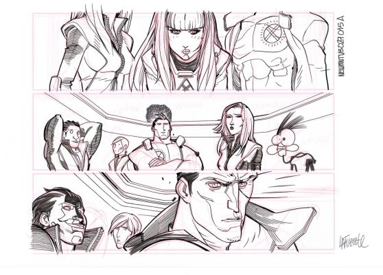 David Lafuente | The New Mutants #29 P.15A | The Green Room