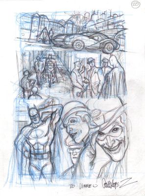 Jose Luis Garcia Lopez | Batman Riddler Detailed Prelim Page 20! | Romitaman