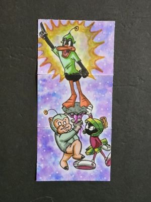 Daffy Duck (Duck Dodgers) Original 3 Panel Sketch Card Art | eBay US (Buy It Now)