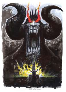 Clint Langley – Church of Hell Survivor’s Guilt – Gn Cover – 11.5 by 8.5 inches