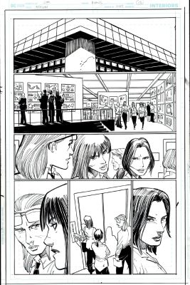 John Romita Jr., Klaus Janson | Action Comics #1027 P 12 (Lois Lane Being Interrogated By the Fbi At the Daily Planet!) 2020 | Romitaman