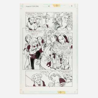 Lee Moder and Dan Davis, Stars and S.T.R.I.P.E. #1 Story Page 7 Original Art (D.C. Comics, 1999) | Landry Pop Auctions