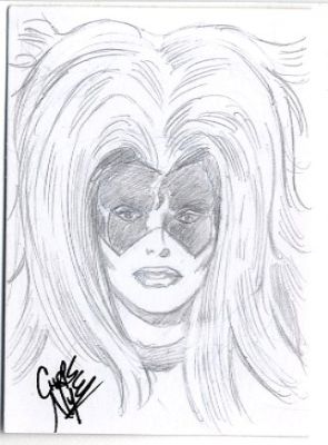 Chris Nye | Medusa of the Inhumans Sketchcard | Catskill Comics