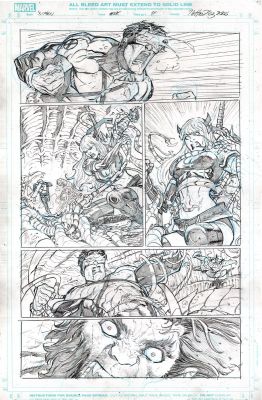 Netho Diaz | X-Men Issue 28 Page 11 | ComiConArt