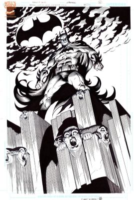 Ramon Bachs Nathan Massengil | Batman: City of Crime Tpb Cover (Dc, 2005) Detective Comics #814 Splash | Will’s Comic Art Page