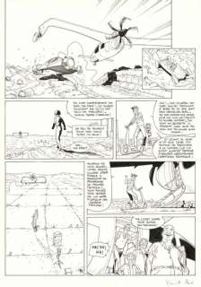 Alain HENRIET (né en... - Lot 462 - Golden Cup - 500 mille chevaux Encre de Chine sur...