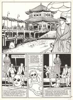 Olivier NEURAY (né en... - Lot 499 - Nuit blanche - Shangaï Encre de Chine sur papier pour...