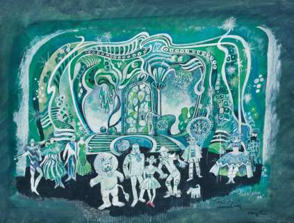 THEATER SET DESIGN AFRICAN-AMERICAN Wizard of Oz. TOM H. JOHN. "Emerald City."