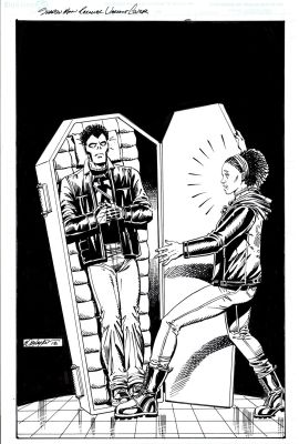 Bob Layton | Shadowman Variant Unused Cover (Homage To Bob Layton’s 1981 Asm #220 Cover!) | Romitaman