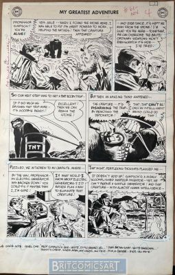 Alex Toth | My Greatest Adventure 61 By Alex Toth Pg 4 Issue 61 Page 4 | BritComicsArt