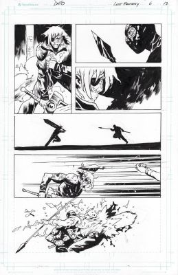 Maxi Dallo | Lost Fantasy Issue 06 Page 17 | Splash Page