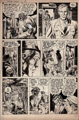 Jerry Robinson | Crime Cases #11 Pg.6 - Death of a Mob | Graphic Collectibles